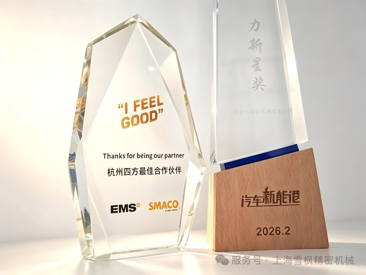 杭州四方最佳合作伙伴奖杯